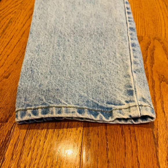 Vintage Lee Deadstock Denim Blue Jeans Women’s Made In USA NEW - Picture 7 of 12